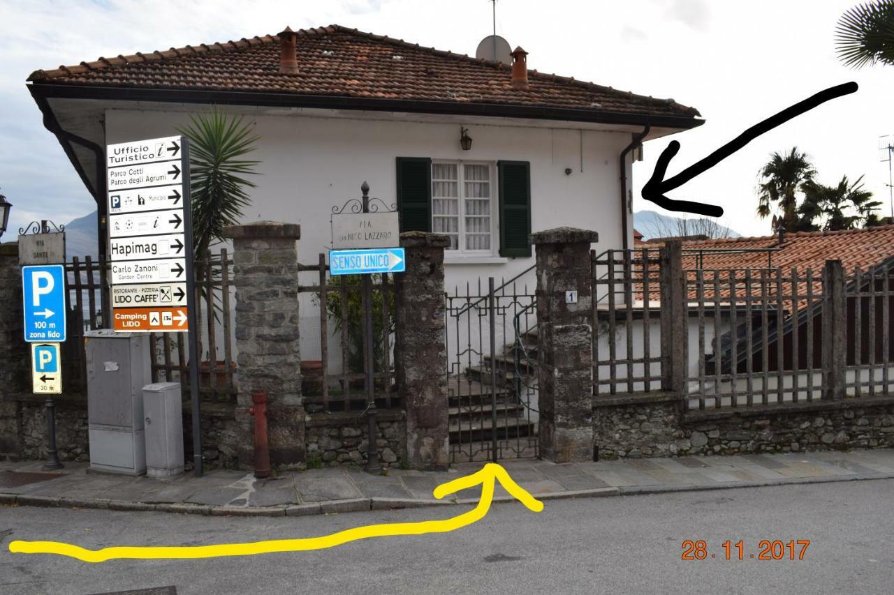 Casa Ubaldo Lägenhet Cannero Riviera Exteriör bild